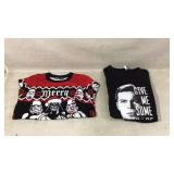 Star Wars Holiday Sweater and Graphic Sweatshirt L