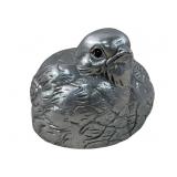 ARTHUR COURT ALUMINUM CHICKADEE PAPERWEIGHT
