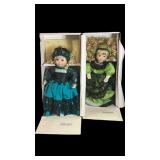 (2) Marie Osmond 'Beauty Bug Ball' Porcelain Dolls
