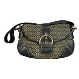 Vintage Coach Soho Shoulder or Hand Bag Silver