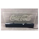 Coca-Cola Illuminated Acrylic Display Sign