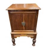 Antique Dry Bar Smoke Stand Cabinet