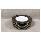 Mikasa bone china narumi glass plates