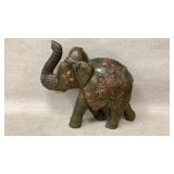 antique Indian-style elephant figurine