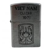 ZIPPO "VIET NAM / CU CHI / 70-71" LIGHTER