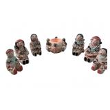 (7) CLEO TEISSEDRE TERRACOTTA STORYTELLERS
