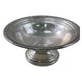 ANTIQUE STERLING SILVER FOOTED BOWL