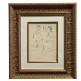 PABLO PICASSO "AU CONVERSATION" LITHOGRAPH