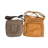 (2) Crossbody Bags, Katie & Kelly Leather,