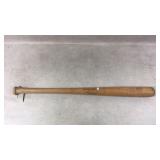 Louisville Slugger Baseball Bat, Wood Engraving Vi