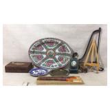 Asian hand fans, Asian glassware and more
