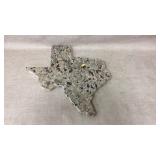 Texas-shaped granite coaster