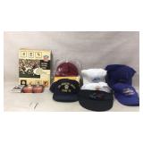 Hats, sports cards and more