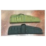 2 soft case rifle cases including Allen and