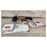 Lot: Electronics, Cables, and Holiday Papers