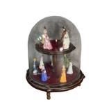 Vtg. Franklin Mint Ladies of Fashion Mini