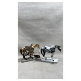 2 painted ponies including "Medicine Horse"