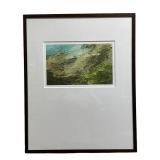Signed Steven crainford "FONTAINE ABSTRACT III"
