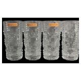 (4) Nachtmann Punk Long Drink Crystal Drink