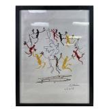 Pablo Picasso "The Dance of Youth" framed print