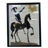 Salvador Dali "Joshua Brave in War" framed print