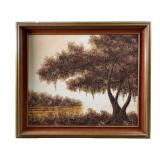 Chester Lewis Perez landscape Oil On Canvas