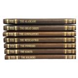 (7) Volumes of "The Old West" Series by