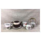 Decorative Ceramic Teapots and Pitchers