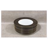 Mikasa bone china narumi glass plates