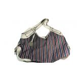 Mondani Slouchy Hobo Shoulder Bag. Red, White, &