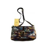 Vintage Patricia Nash Leather Crossbody Bag in