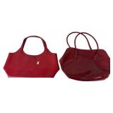 Vtg. City DKNY Red Patent Leather Handbag, Vtg.