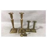 Vintage Brass Candle Sticks