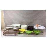 Kitchen Strainers, Bowls, and Storage Set
