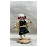 Artist signed Native American kachina doll