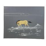 Charley Singer Appaloosa Horse in Landscape