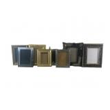 (8) different sized picture frames
