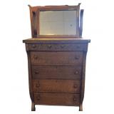 Early 1900s STATESVILLE Furniture Company Dresser