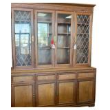 2 piece Vintage China Hutch