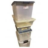 5 Lidded Totes