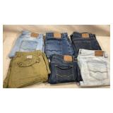 Group American eagle and lucky brand pants