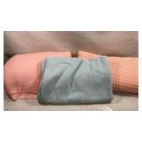lightweight cotton and bamboo blend waffle-weave