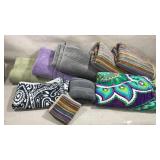 Group of nice designed towels and clothes