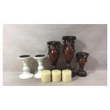 Decorative Candle Holders and Pillar Candles