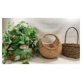 Group of baskets