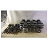 Solar Snowman Lights and Metal Stakes