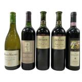 (5) Sealed Collectors Wine Bottles