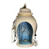 Vintage Southwestern-style Diorama Accent Lamp