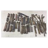 Metal Scrap Pieces in Various Shapes