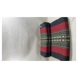 traditional Thai roll-up floor mat and cushion